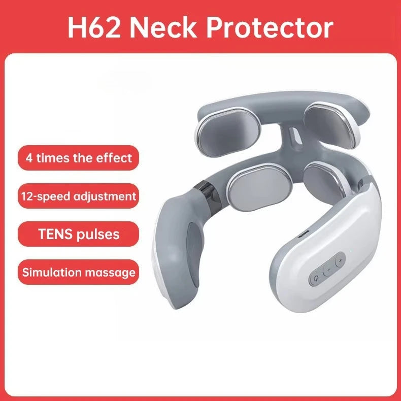 Smart Neck Massage – Magnetic Pulse Pain Relief