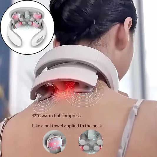 Smart Neck Massage – Magnetic Pulse Pain Relief