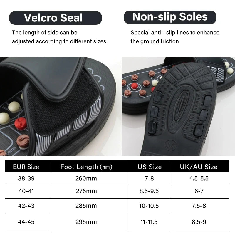 Reflexology Massage Slippers – Acupressure Therapy for Full-Body Wellness