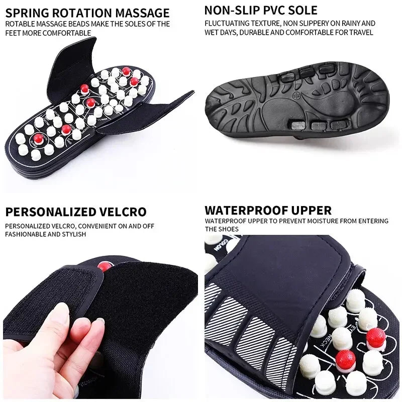 Reflexology Massage Slippers – Acupressure Therapy for Full-Body Wellness