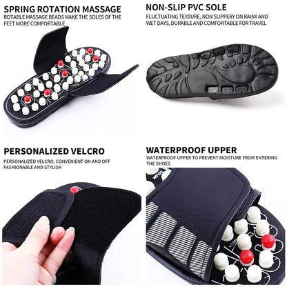 Reflexology Massage Slippers – Acupressure Therapy for Full-Body Wellness
