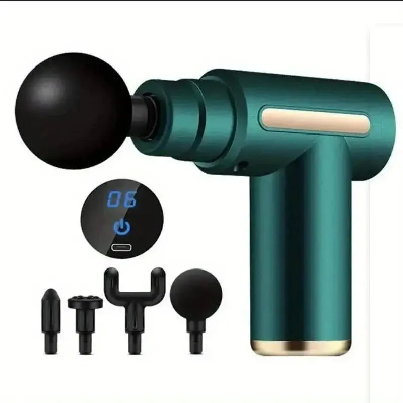 Mini Muscle Massage Gun – Portable Deep Percussion Massager