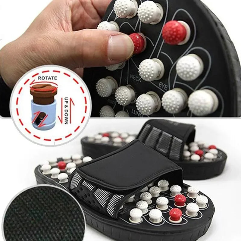 Reflexology Massage Slippers – Acupressure Therapy for Full-Body Wellness