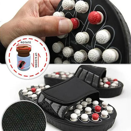 Reflexology Massage Slippers – Acupressure Therapy for Full-Body Wellness