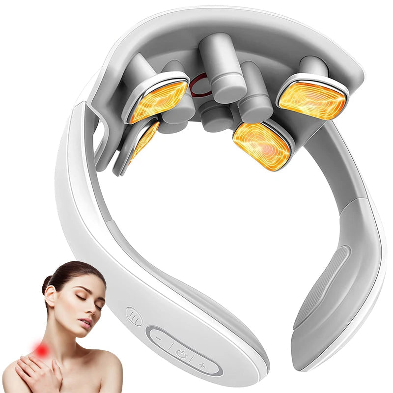 Smart Neck Massage – Magnetic Pulse Pain Relief