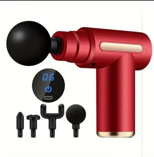 Mini Muscle Massage Gun – Portable Deep Percussion Massager