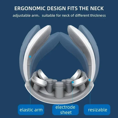 Smart Neck Massage – Magnetic Pulse Pain Relief
