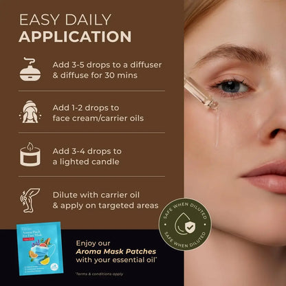 100ML Essential Oil – Body Care & Massage Oil