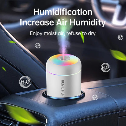 180ML Mini Air Humidifier USB Aroma Diffuser with LED Light