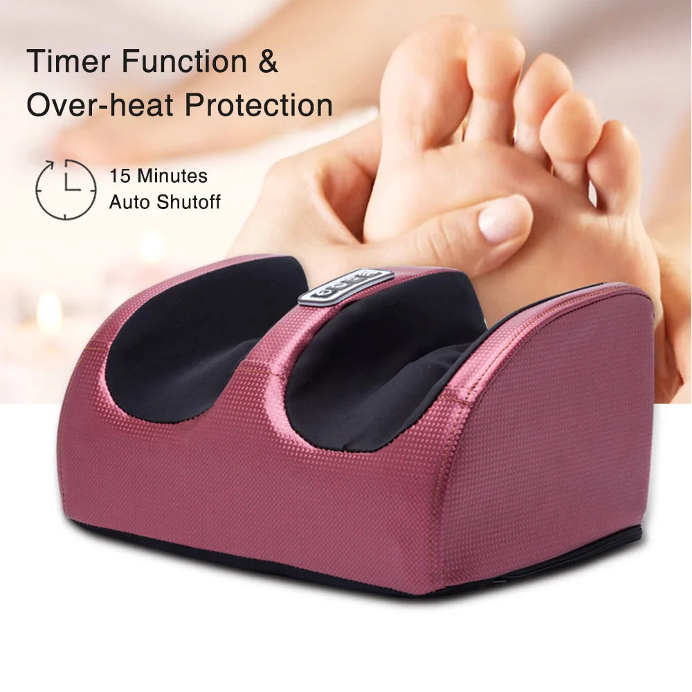 Electric Foot Massager – Heating Therapy & Deep Shiatsu Relief