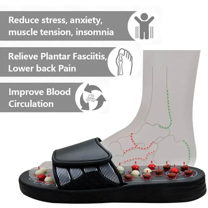 Reflexology Massage Slippers – Acupressure Therapy for Full-Body Wellness