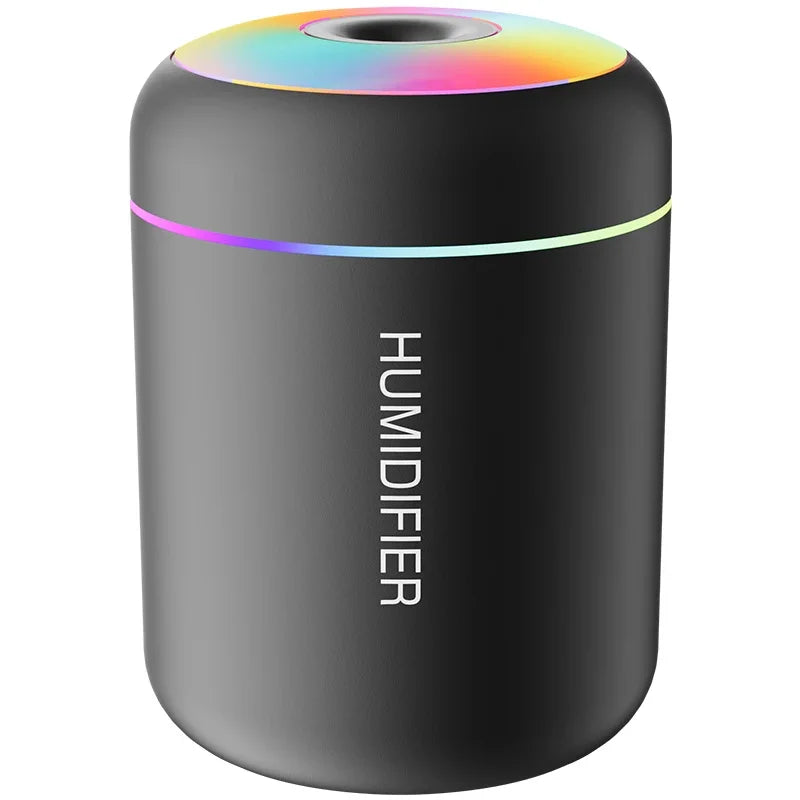 180ML Mini Air Humidifier USB Aroma Diffuser with LED Light