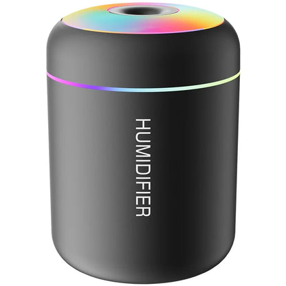 180ML Mini Air Humidifier USB Aroma Diffuser with LED Light